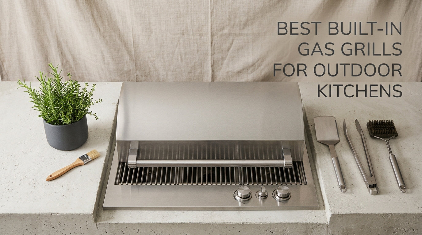 Best Built In Gas Grills for Outdoor Kitchens