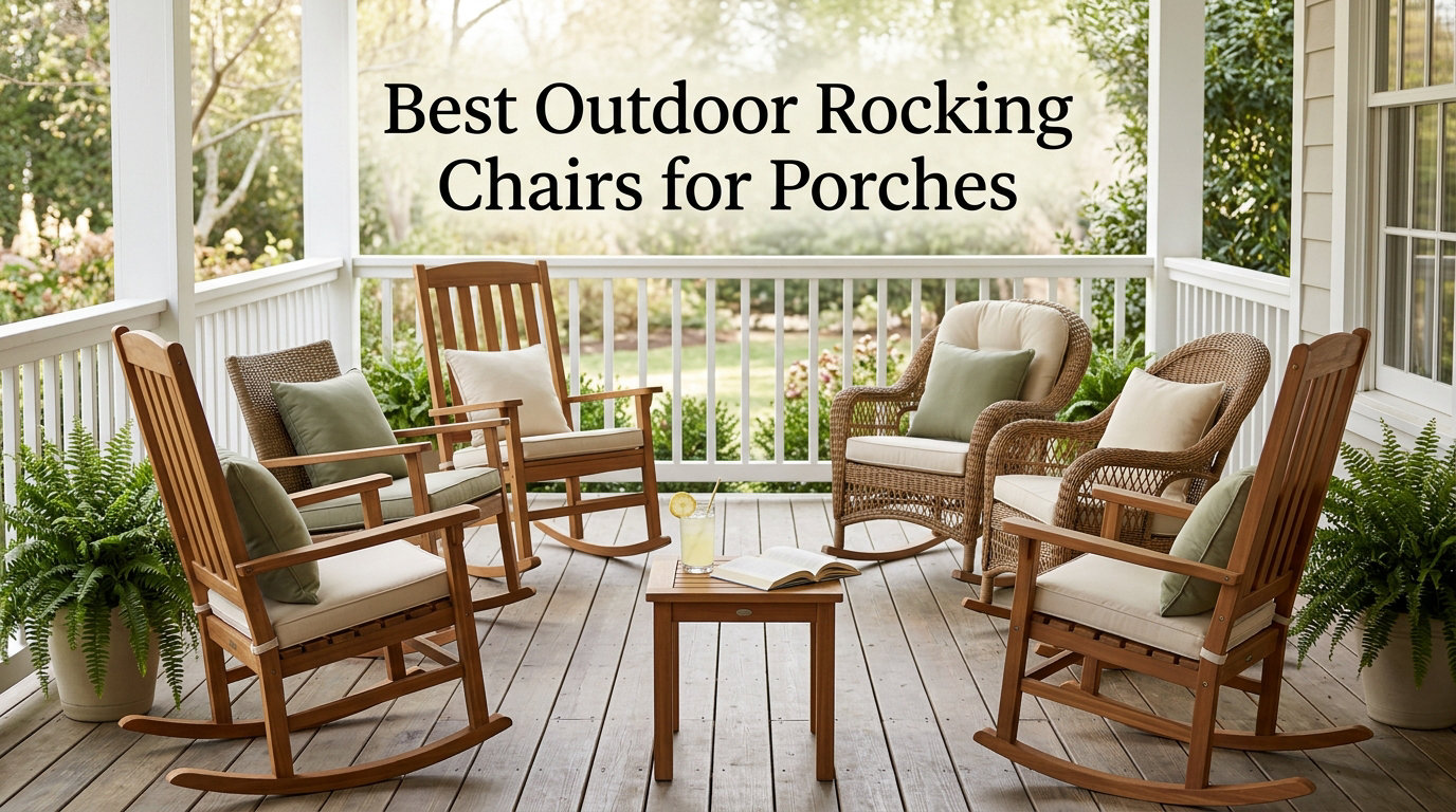 Best Outdoor Rocking Chairs for Porches