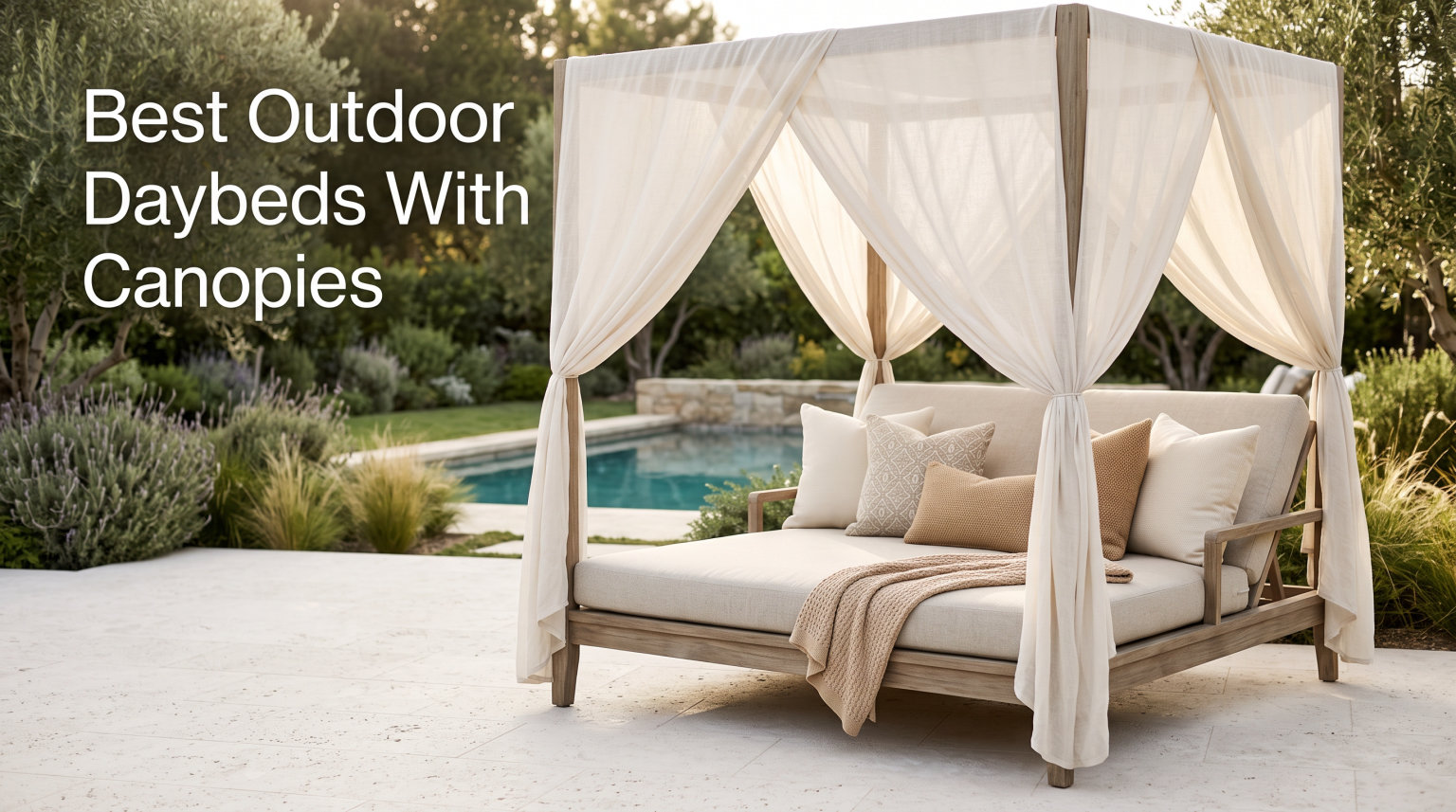 Best Outdoor Daybeds With Canopies
