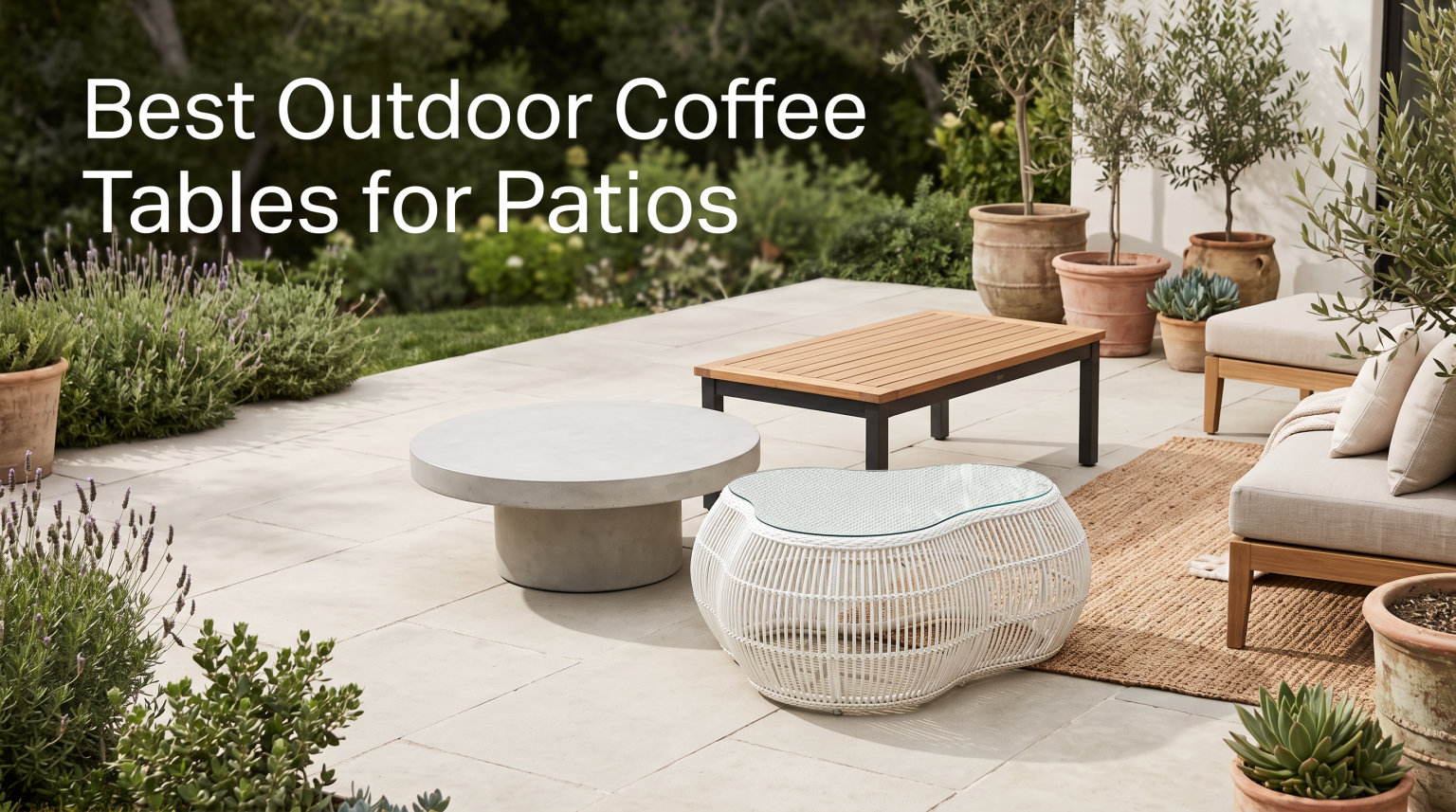 Best Outdoor Coffee Tables for Patios