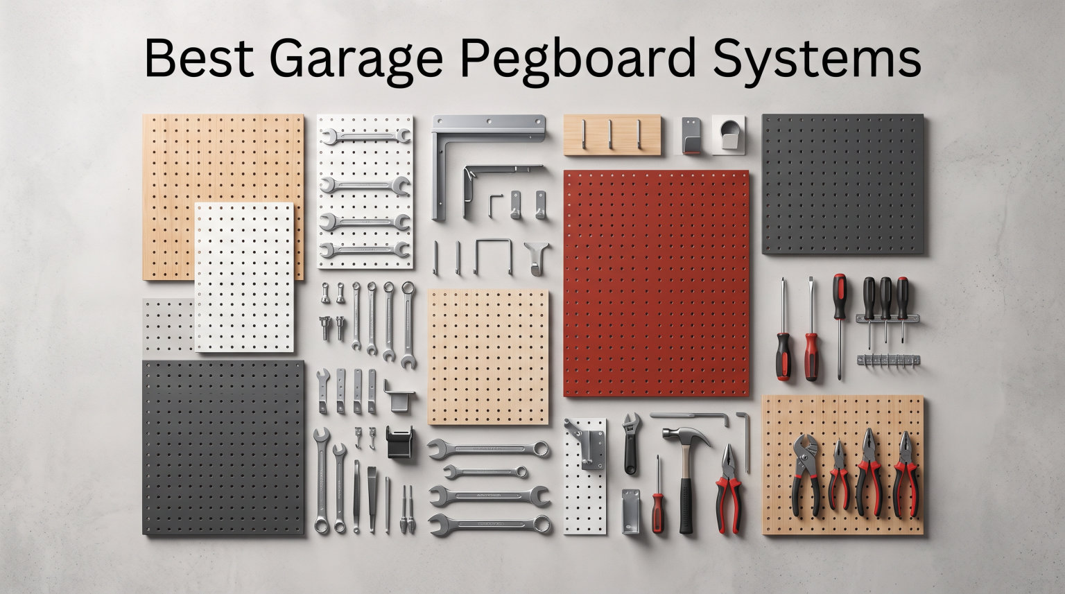 Best Garage Pegboard Systems