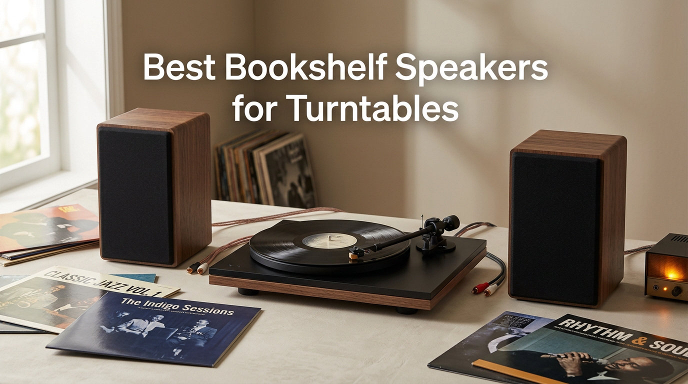 Best Bookshelf Speakers for Turntables