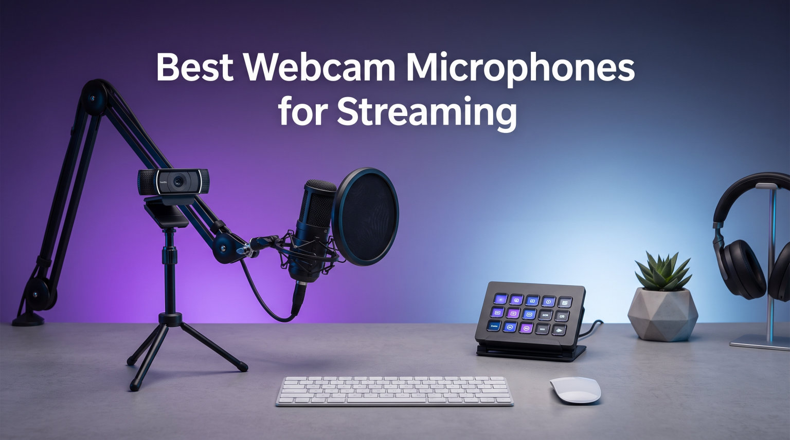 Best Webcam Microphones for Streaming