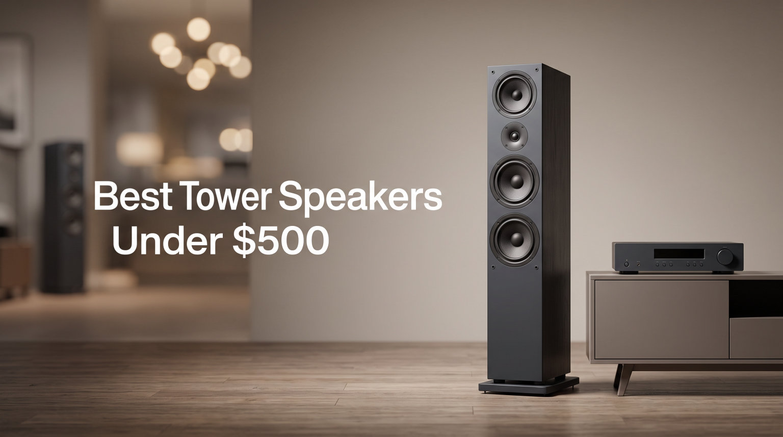 Best Tower Speakers Under $500