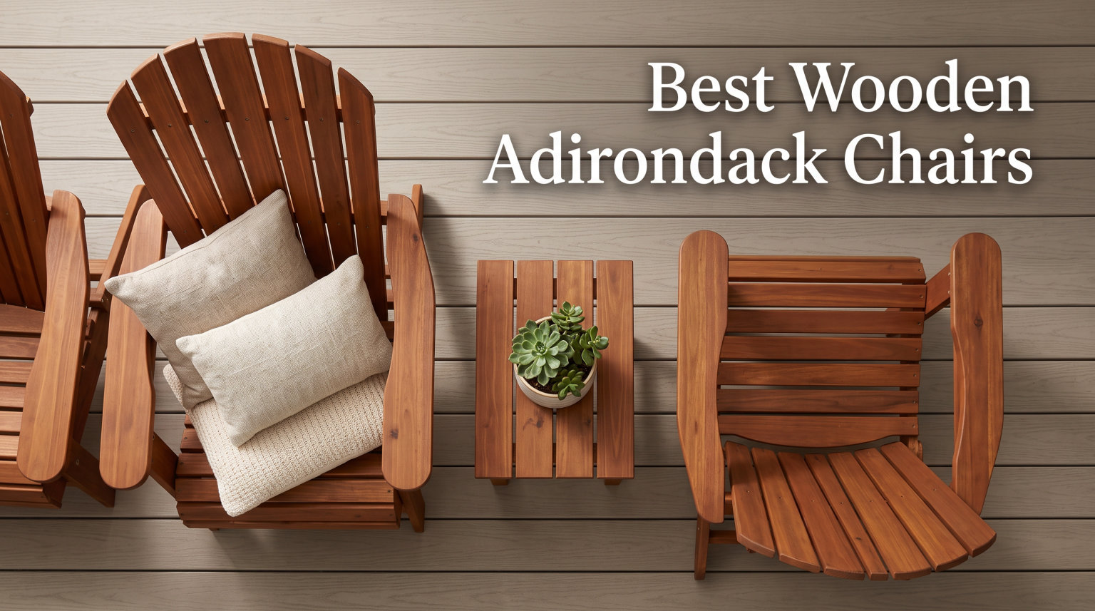 Best Wooden Adirondack Chairs