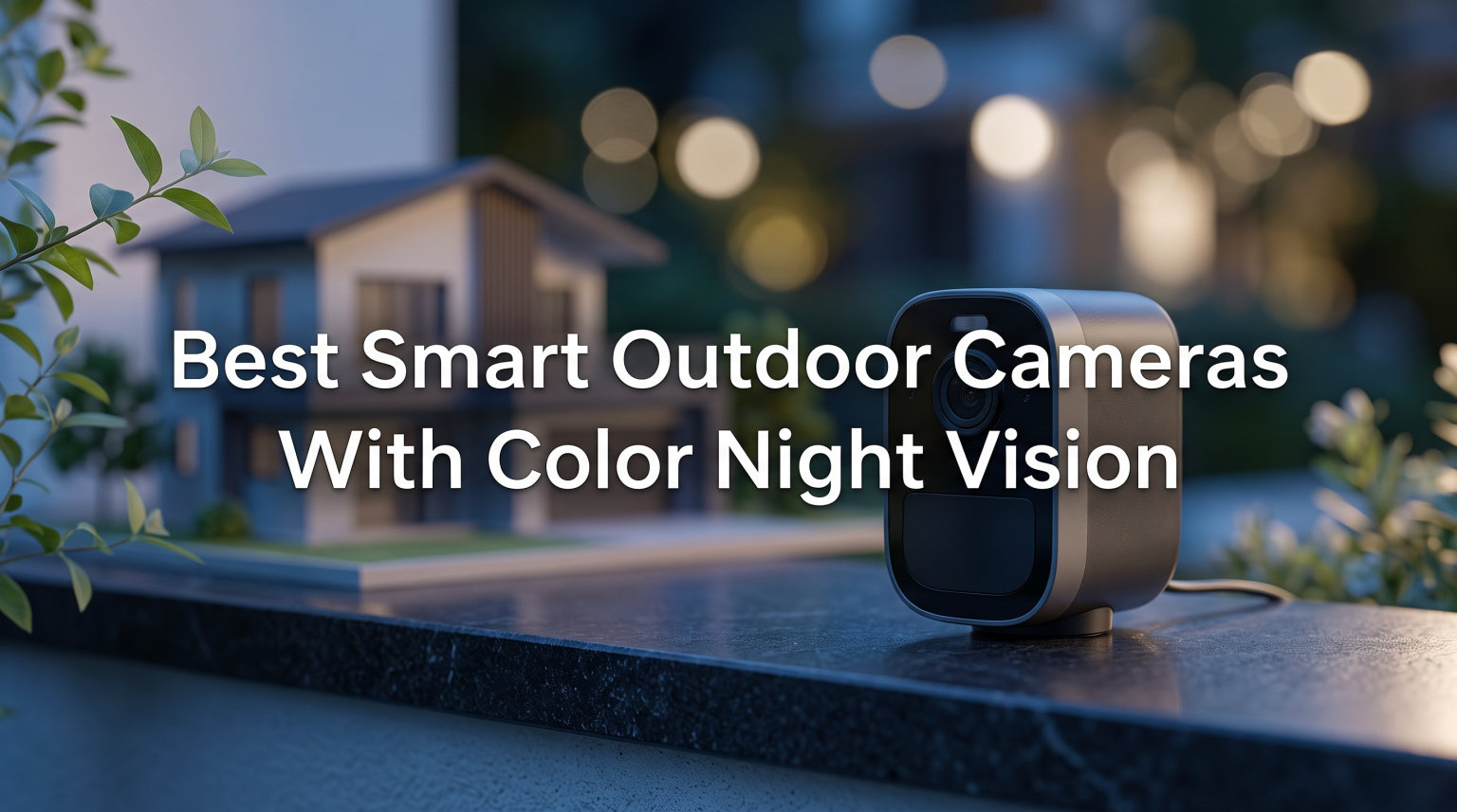 Best Smart Outdoor Cameras With Color Night Vision