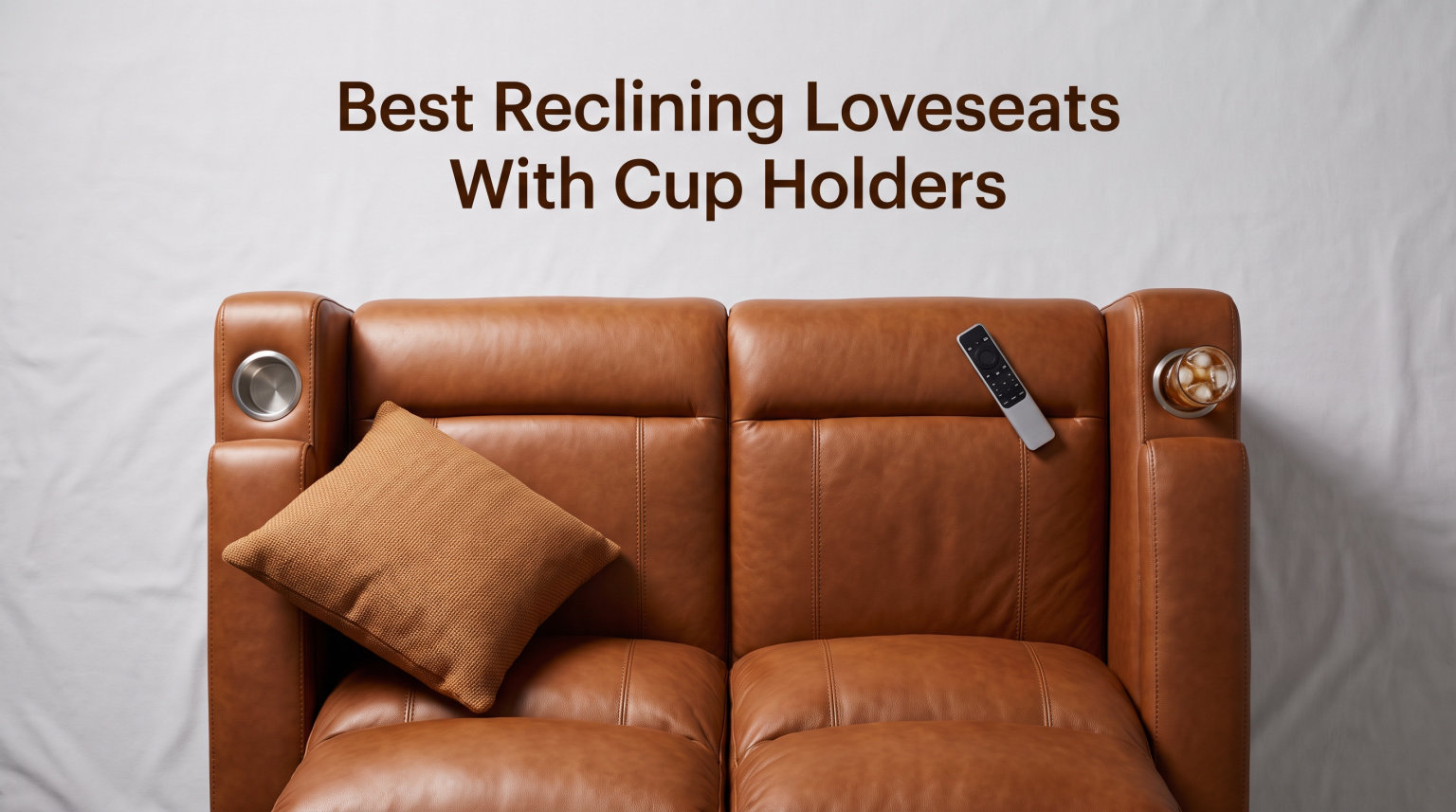 Best Reclining Loveseats With Cup Holders