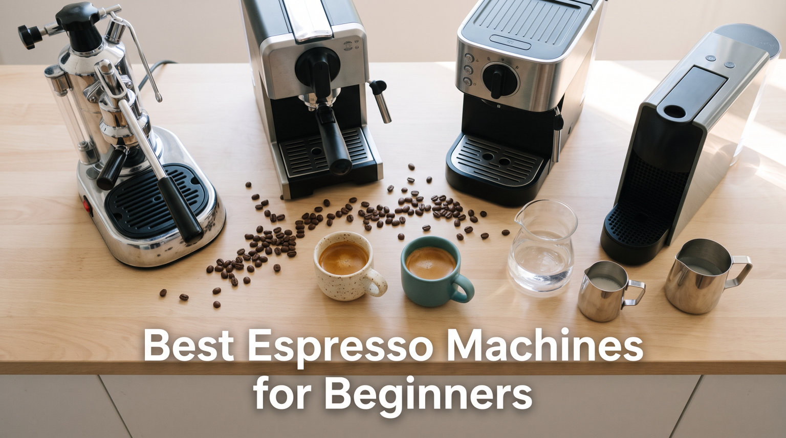 Best Espresso Machines for Beginners