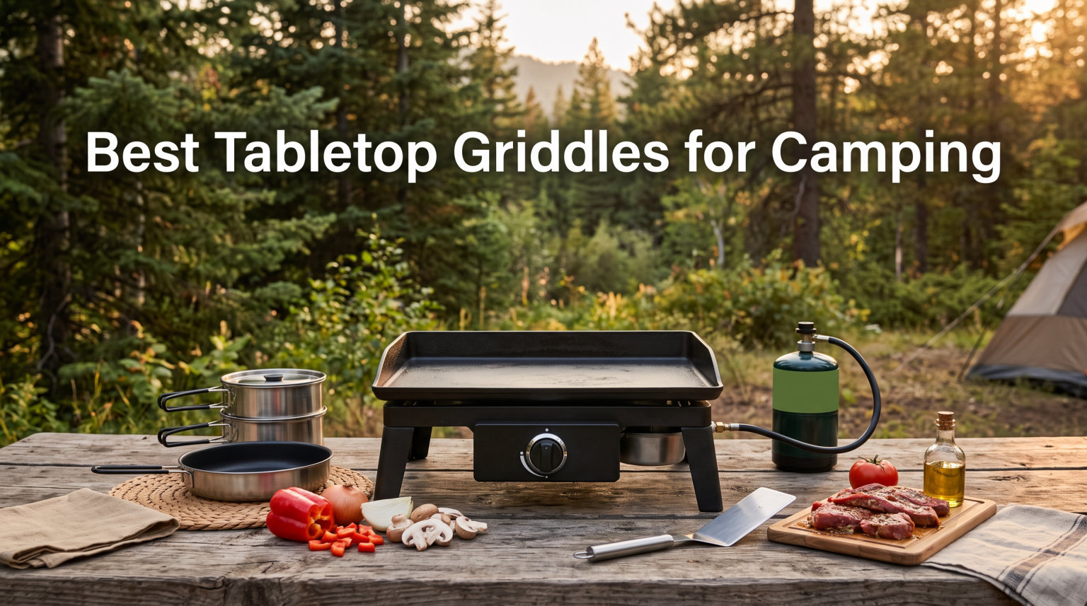 Best Tabletop Griddles for Camping