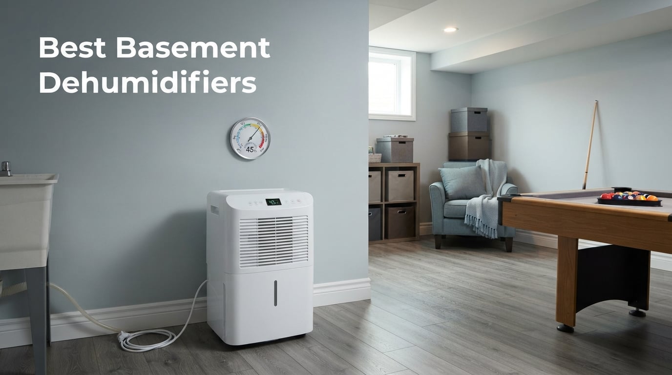 Best Basement Dehumidifiers