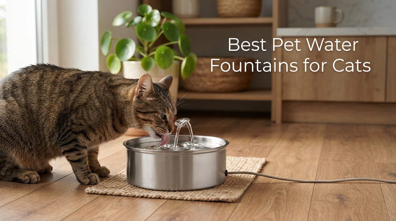 Best Pet Water Fountains for Cats