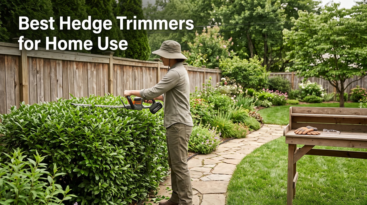 Best Hedge Trimmers for Home Use