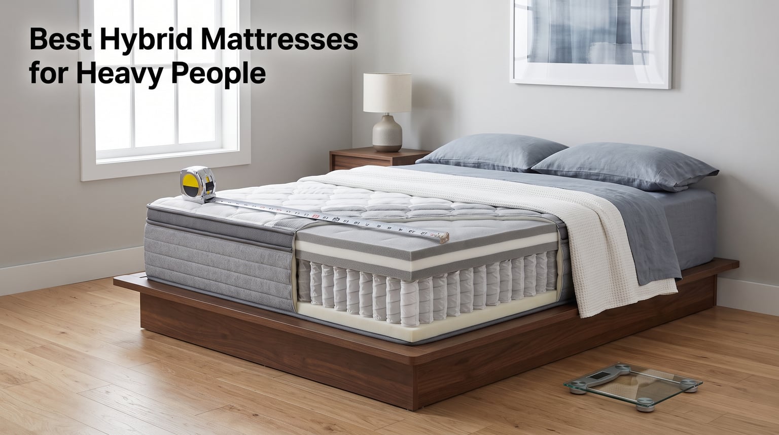 Best Hybrid Mattresses for Heavy People