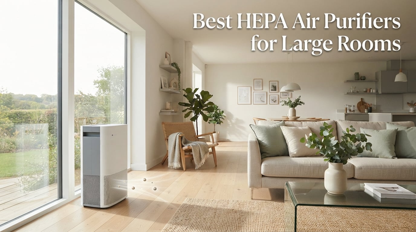 Best HEPA Air Purifiers for Large Rooms