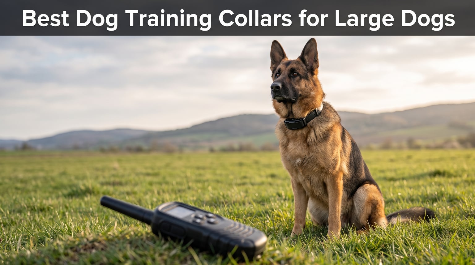 Best Dog Training Collars for Large Dogs