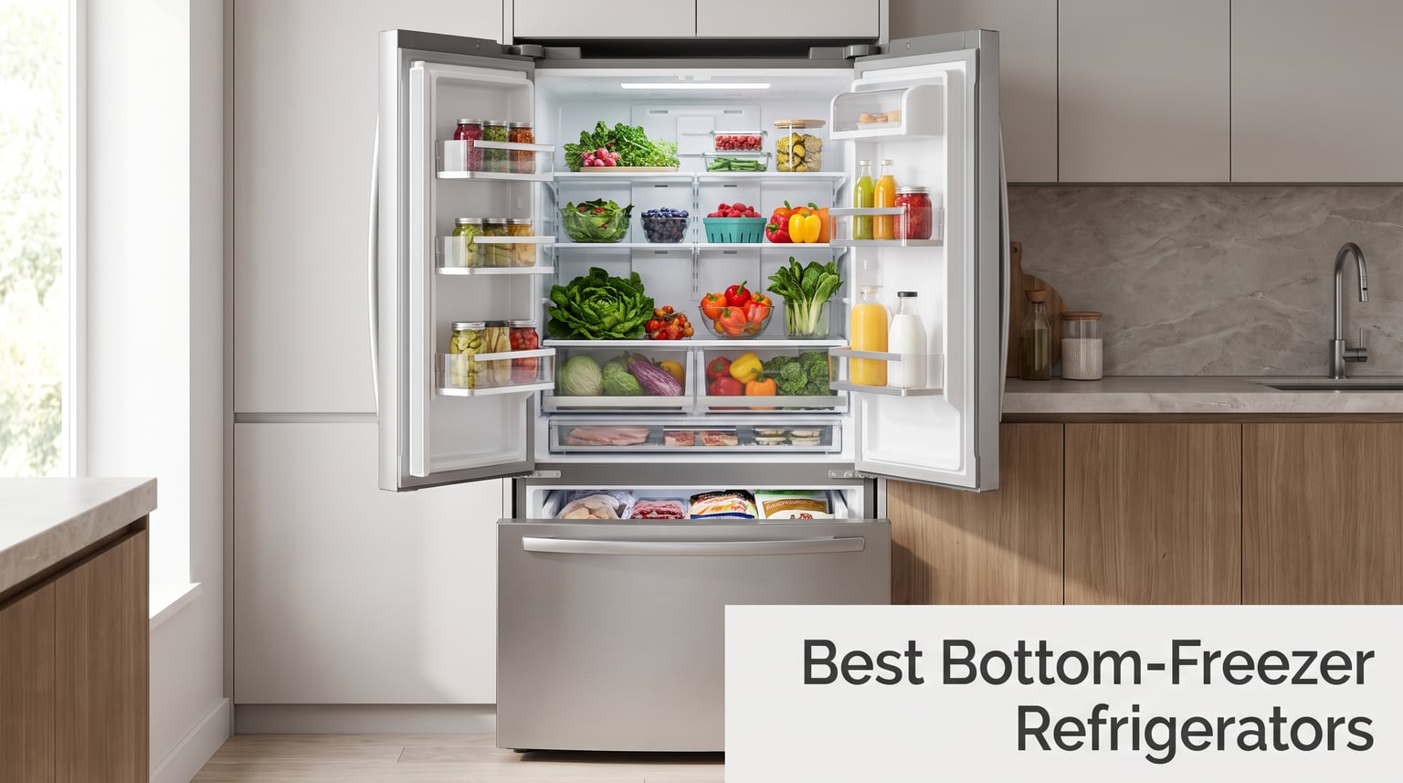 Best Bottom-Freezer Refrigerators