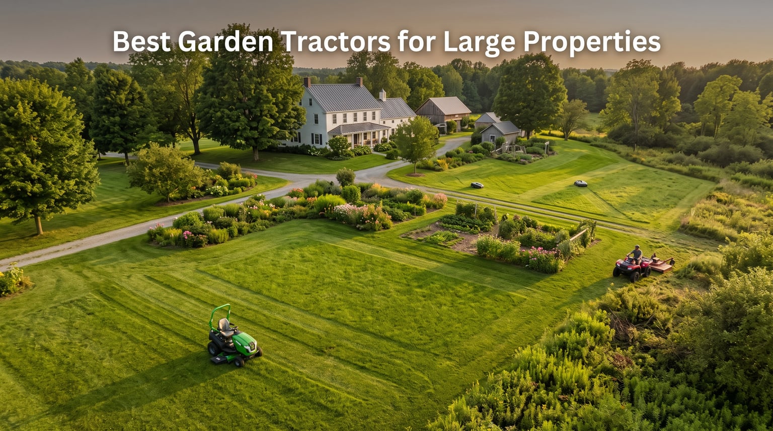 Best Garden Tractors for Large Properties