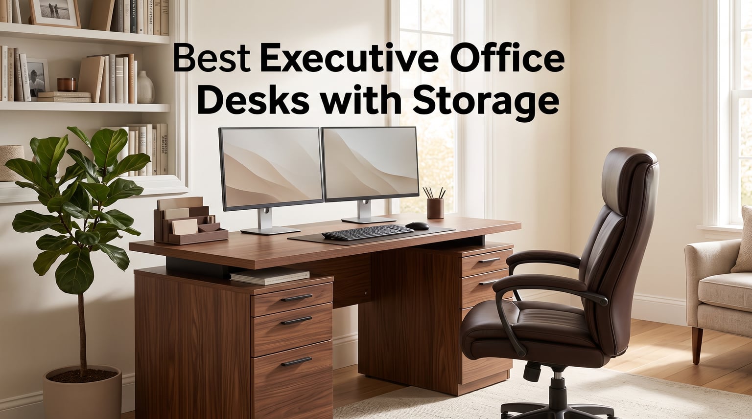 Best Executive Office Desks with Storage