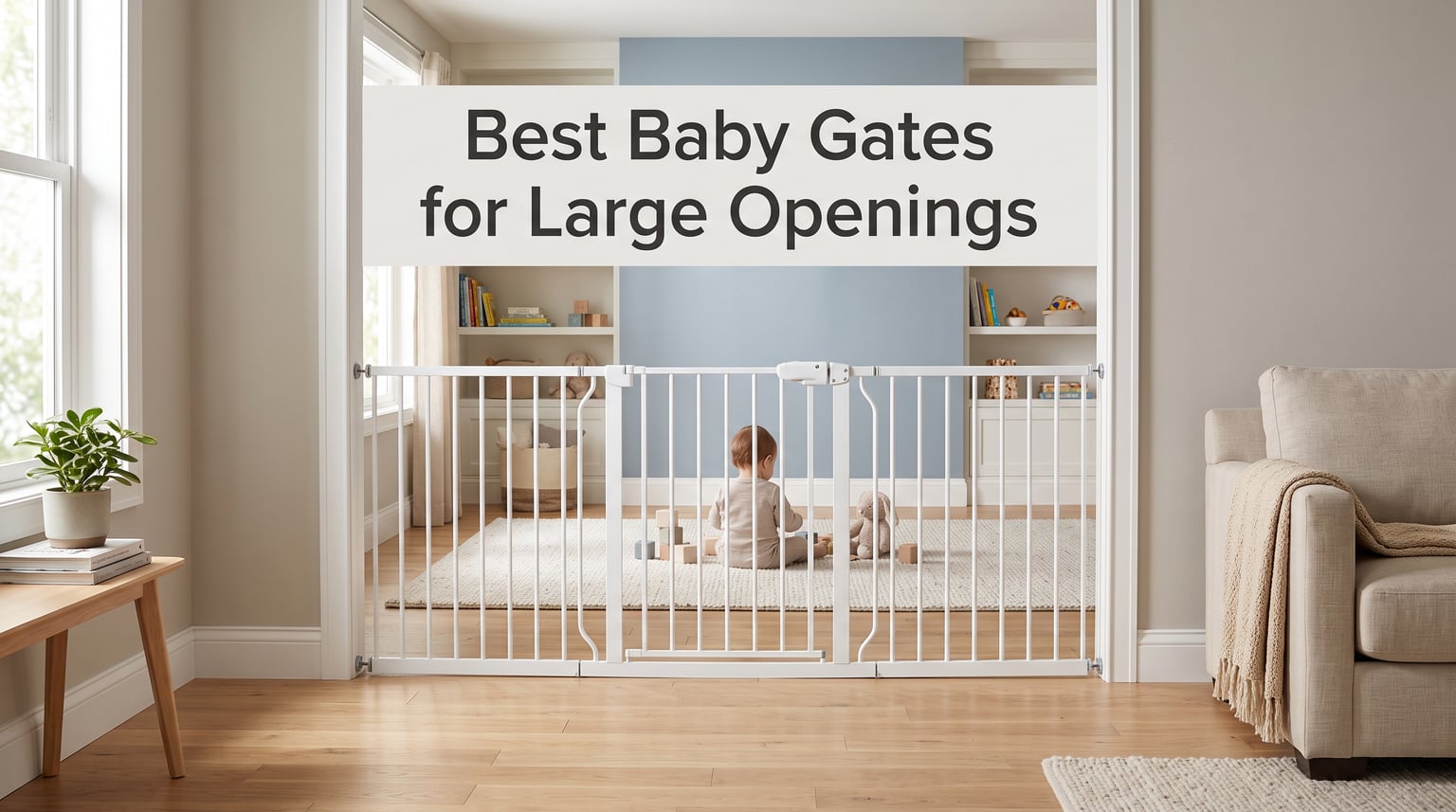 Best Baby Gates for Large Openings