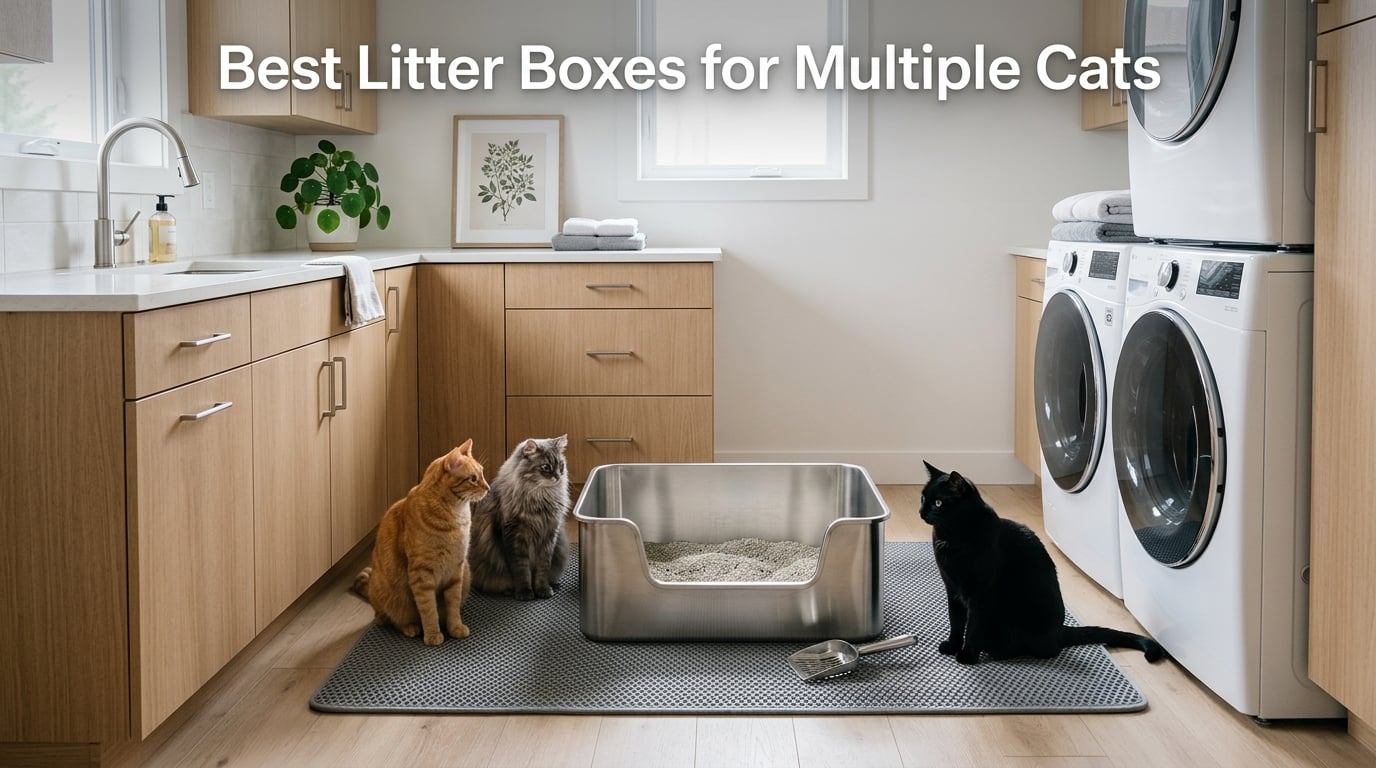 Best Litter Boxes for Multiple Cats