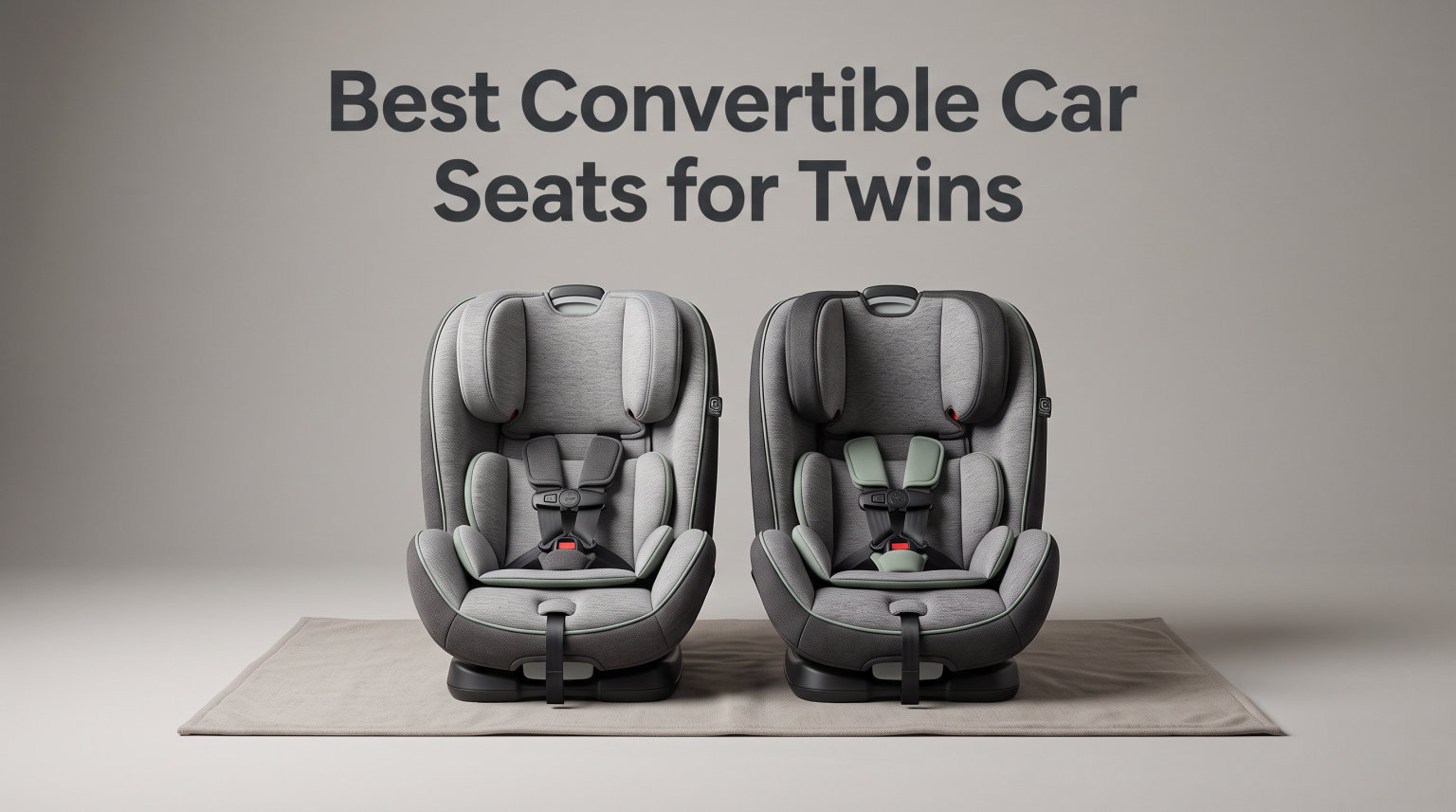 Best Convertible Car Seats for Twins