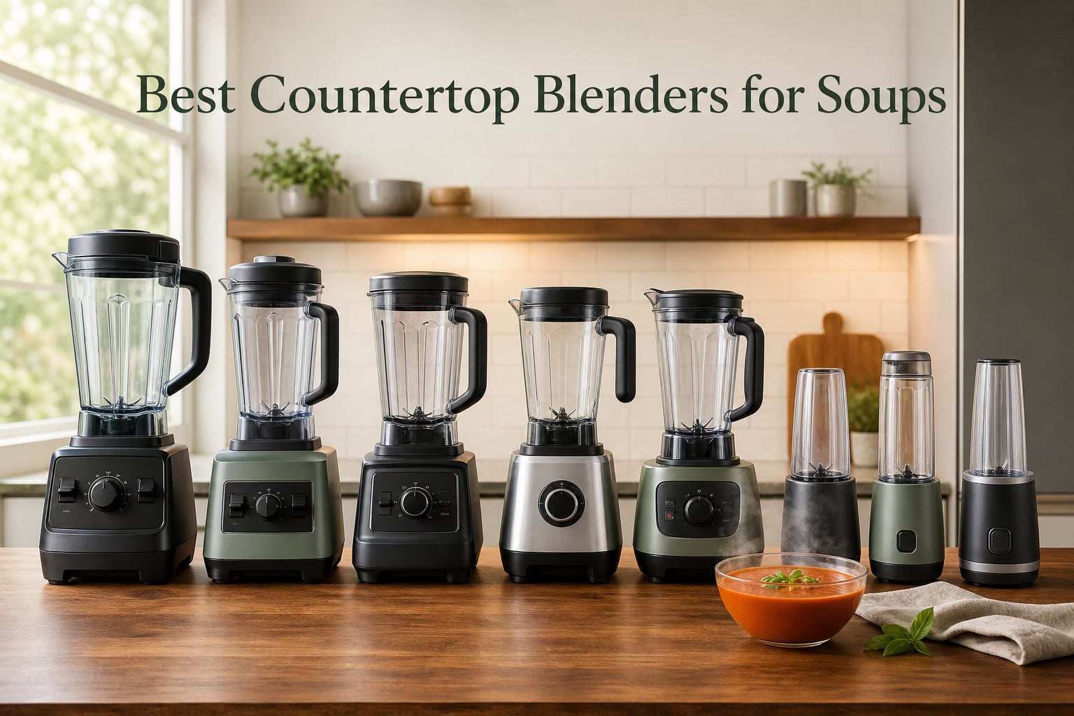 Best Countertop Blenders for Soups