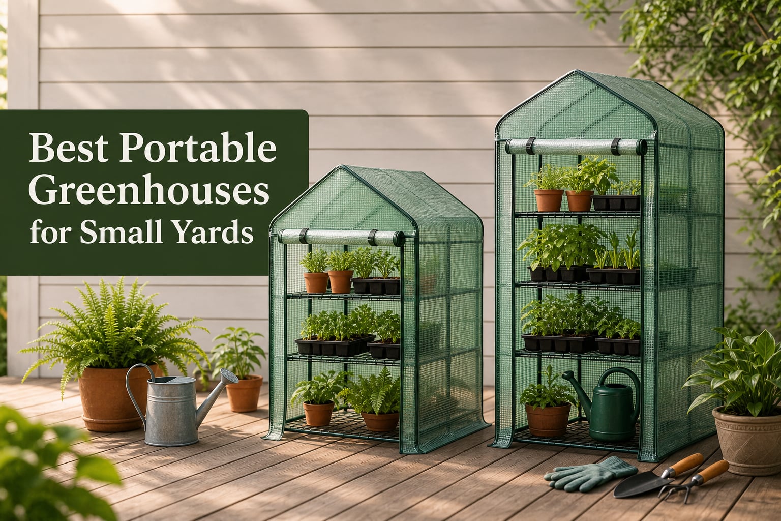 Best Portable Greenhouses for Small Yards