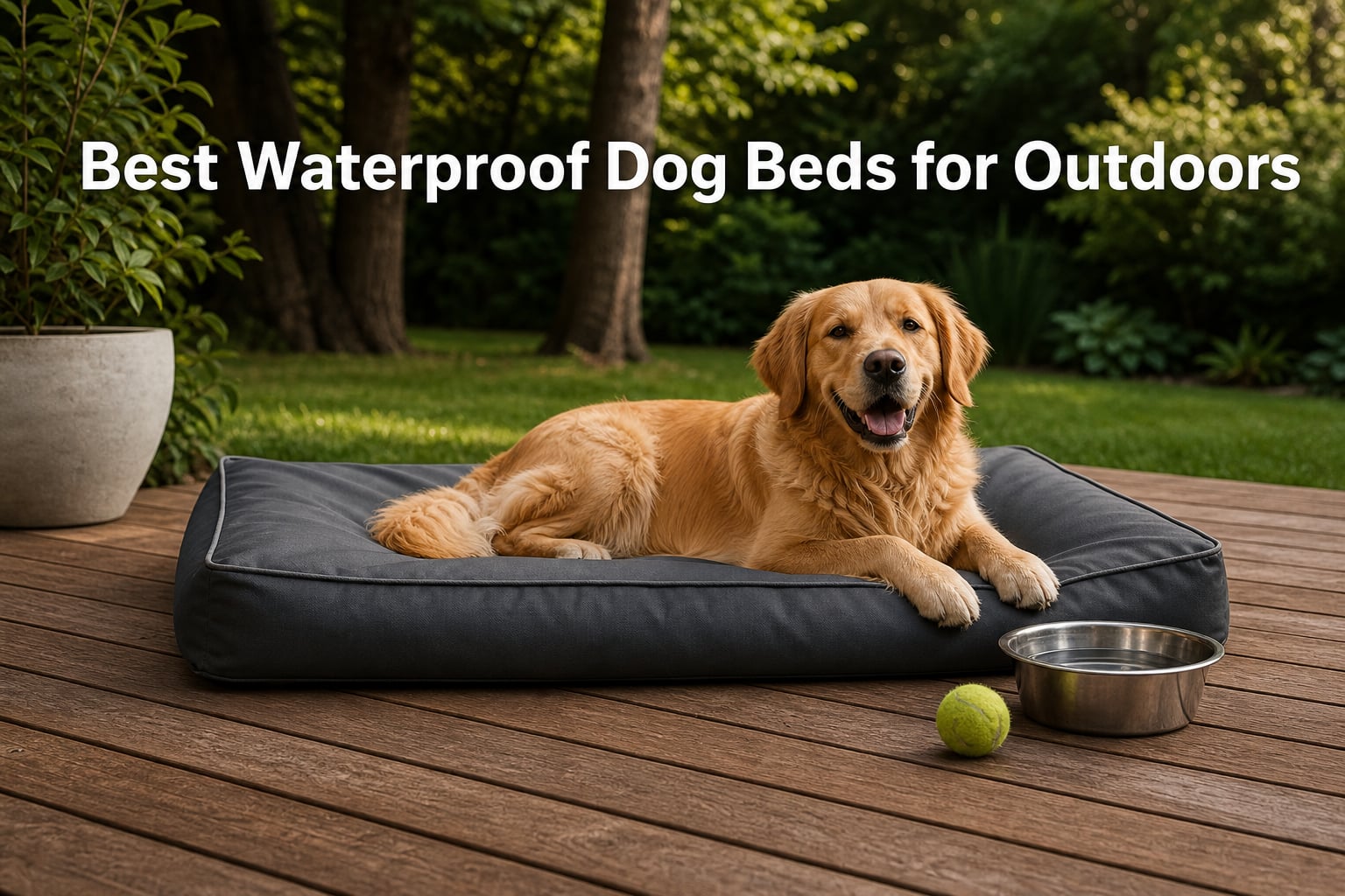 Best Waterproof Dog Beds for Outdoors
