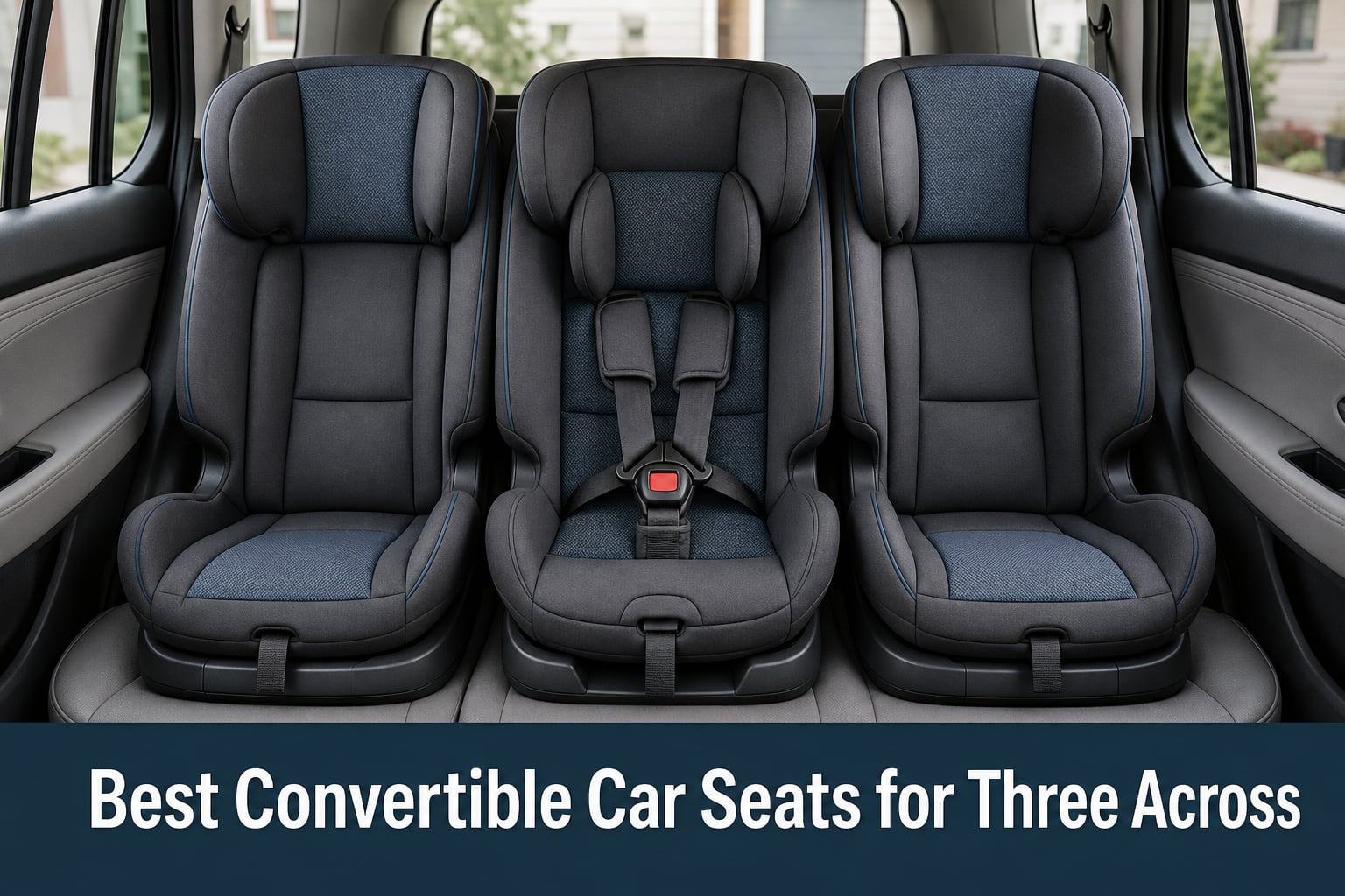 Best Convertible Car Seats for Three Across
