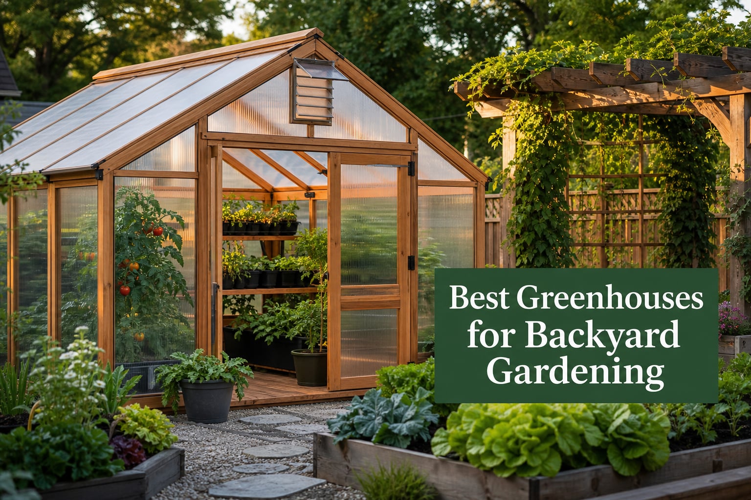 Best Greenhouses for Backyard Gardening