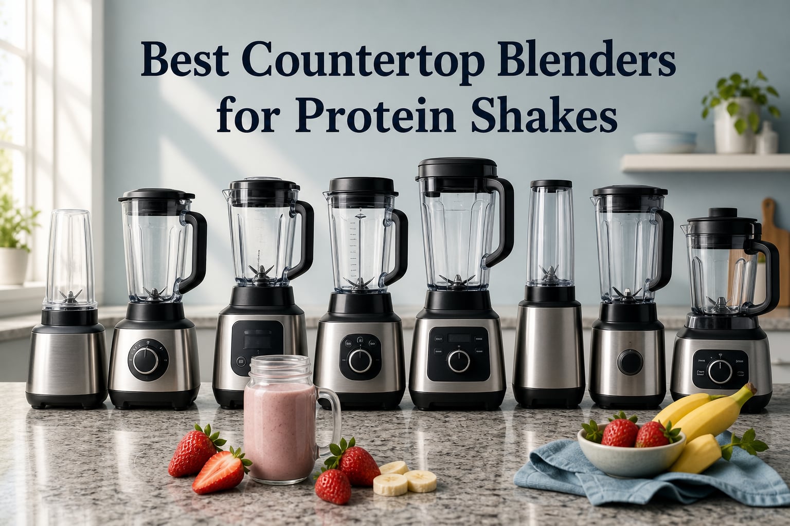 Best Countertop Blenders for Protein Shakes