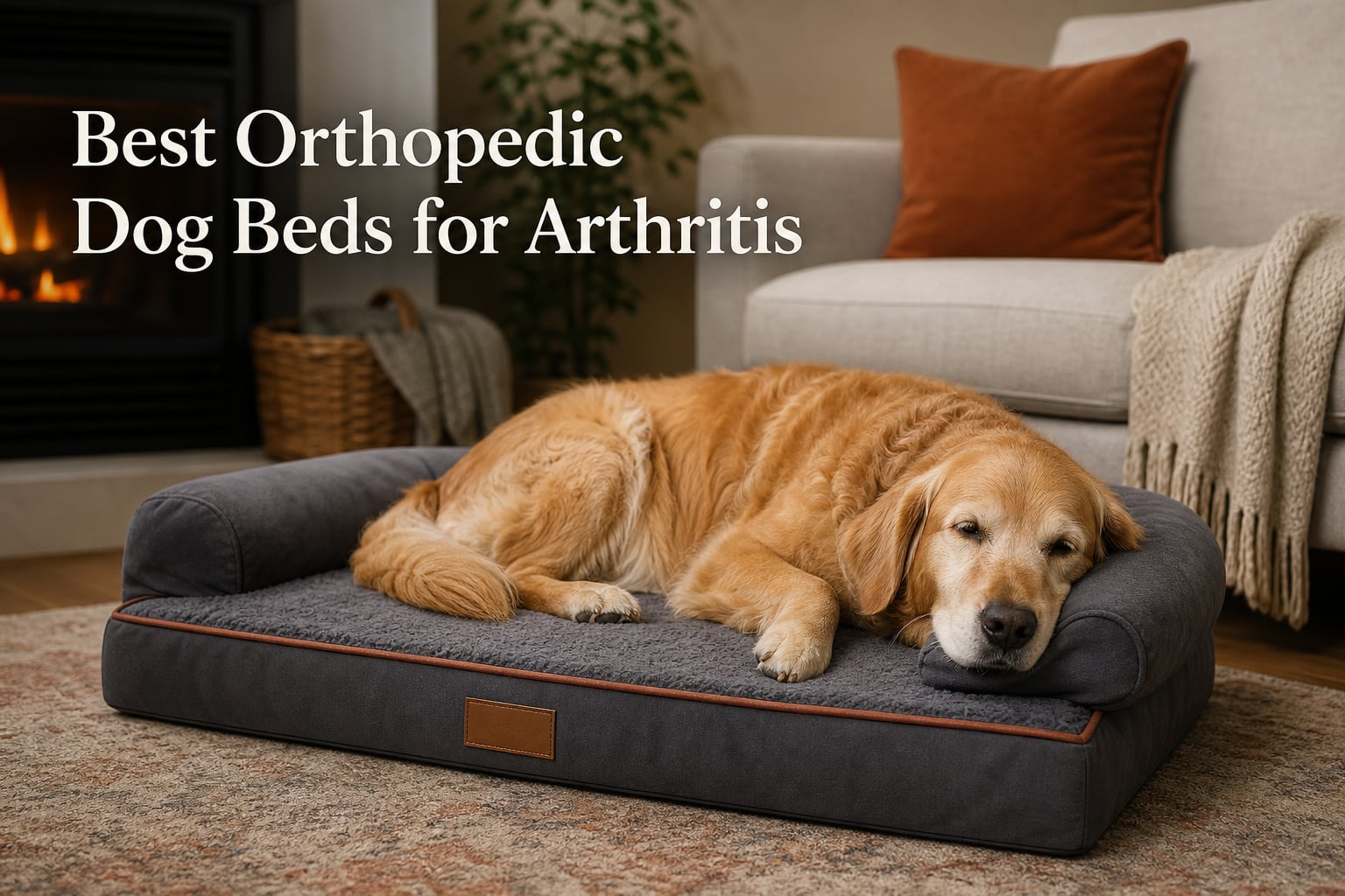 Best Orthopedic Dog Beds for Arthritis