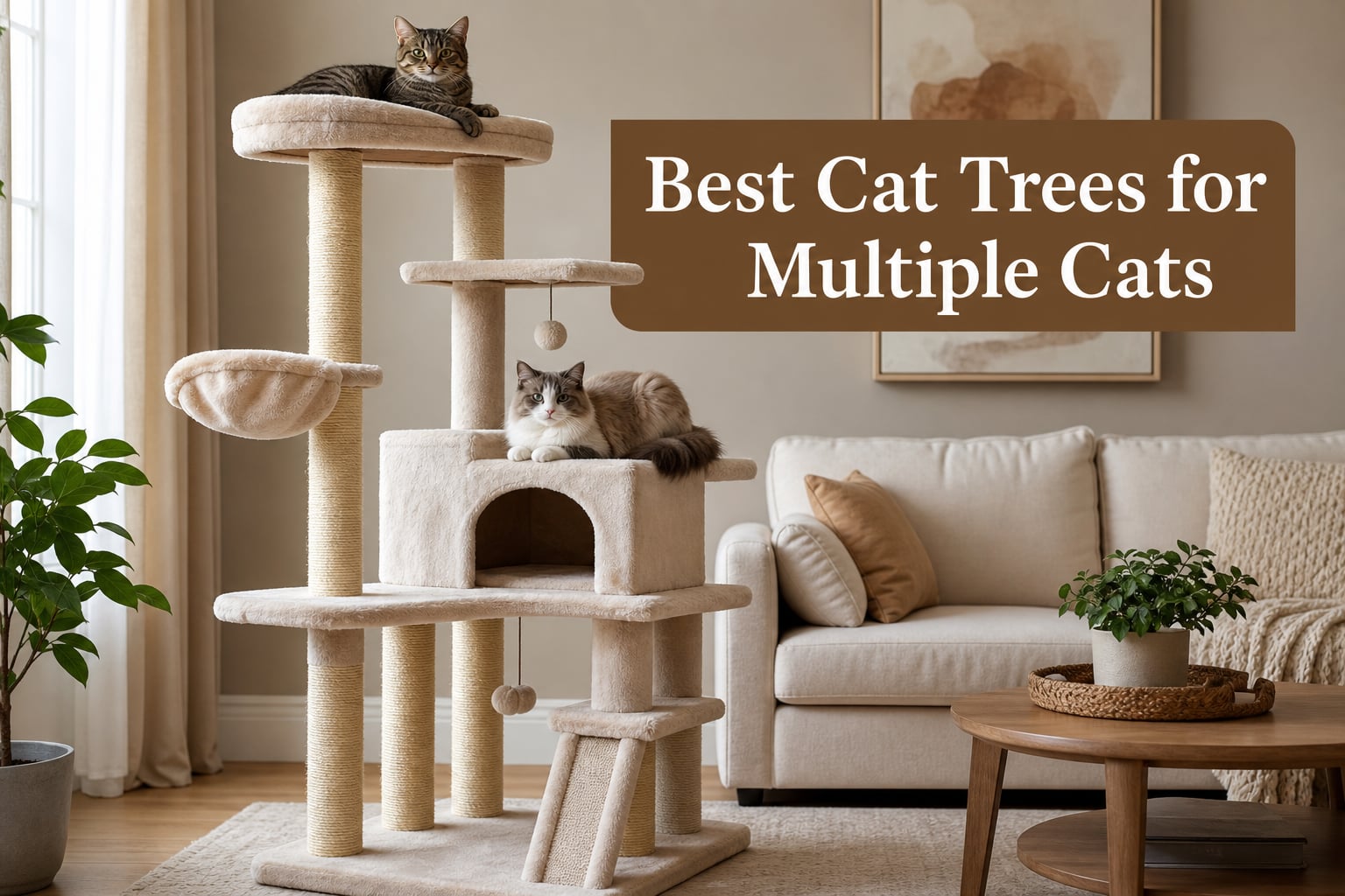 Best Cat Trees for Multiple Cats