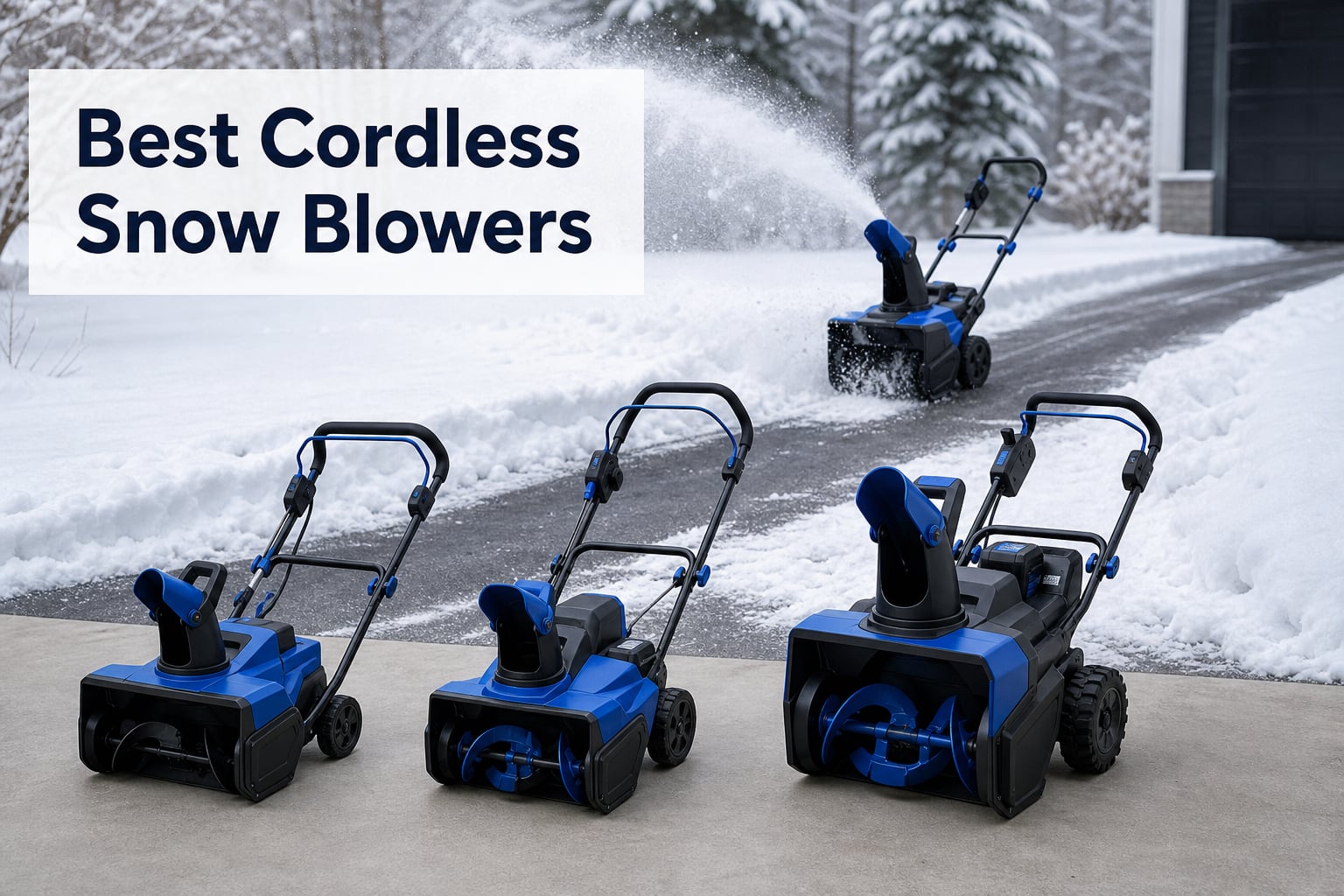 Best Cordless Snow Blowers