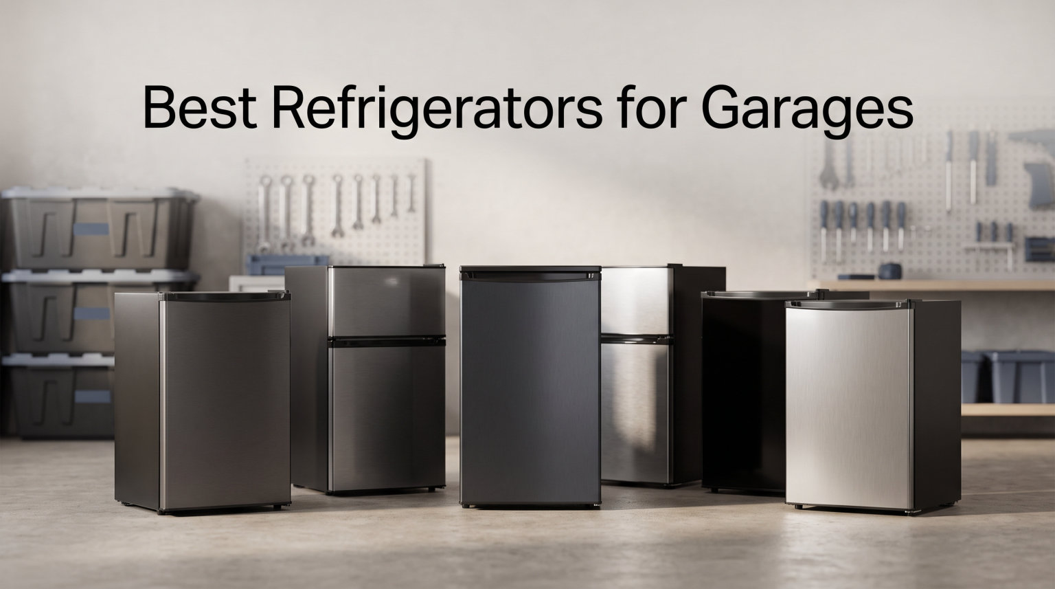 Best Refrigerators for Garages