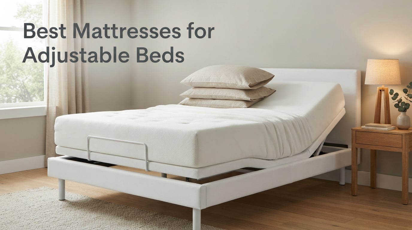 Best Mattresses for Adjustable Beds