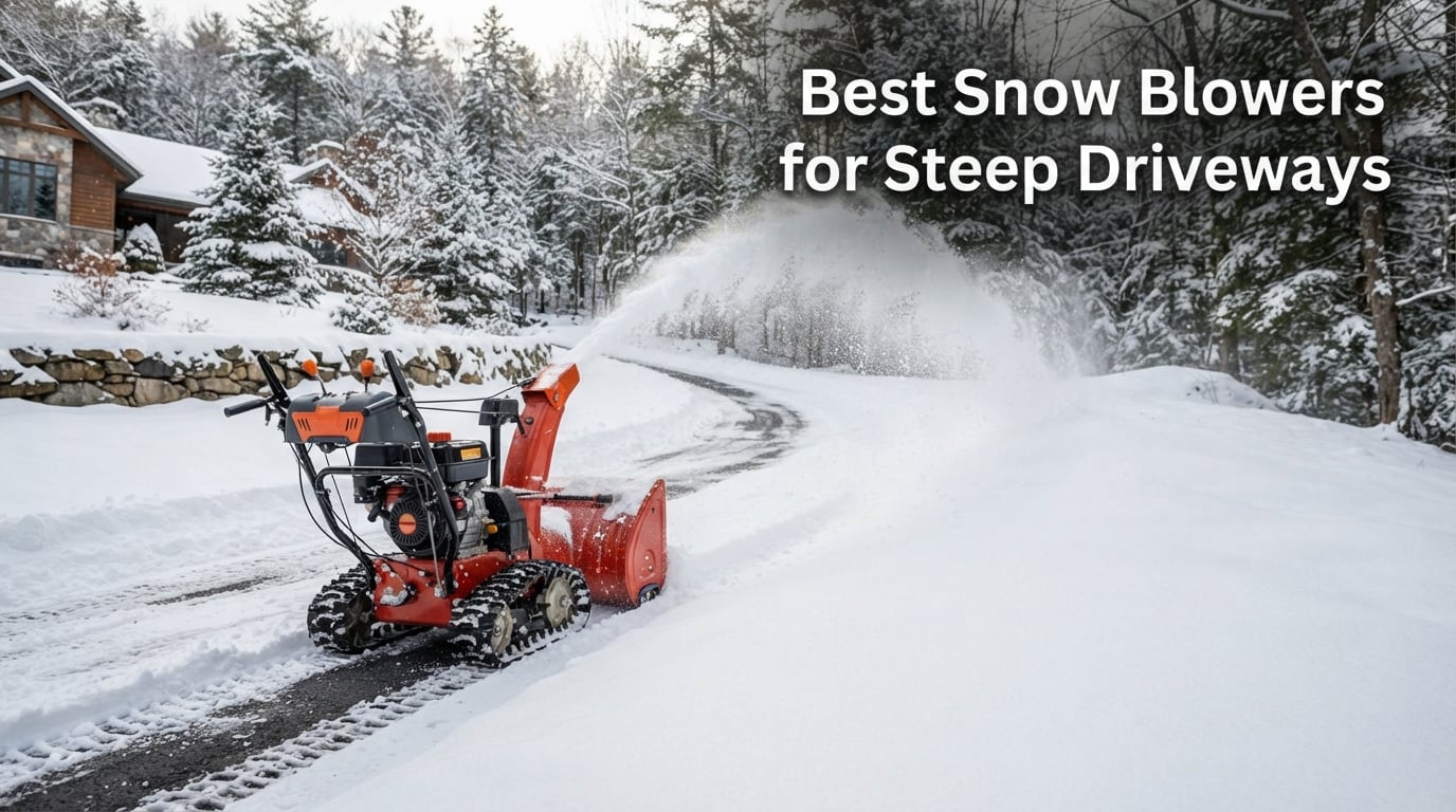 Best Snow Blowers for Steep Driveways