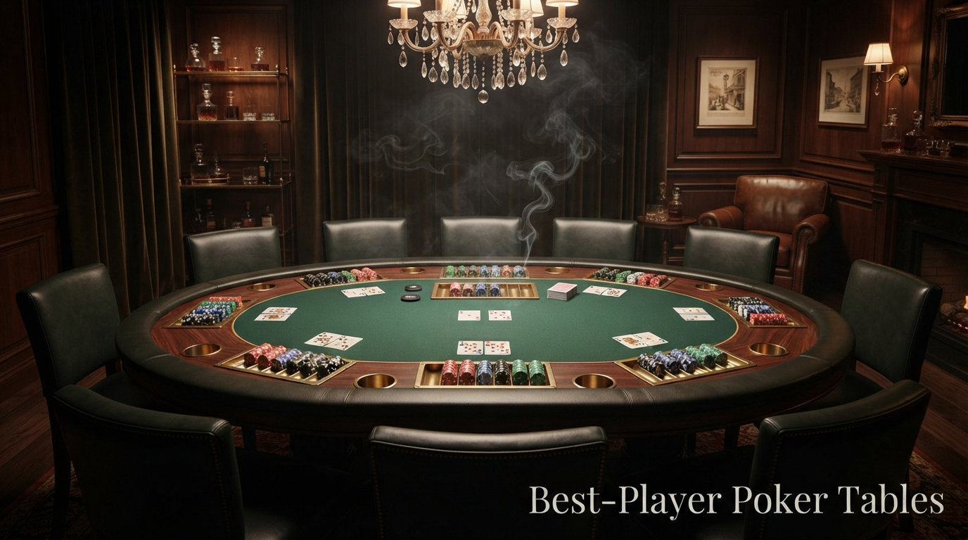 Best 10-Player Poker Tables