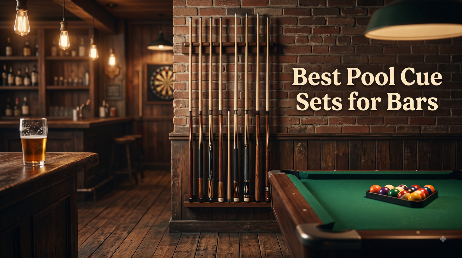 Best Pool Cue Sets for Bars