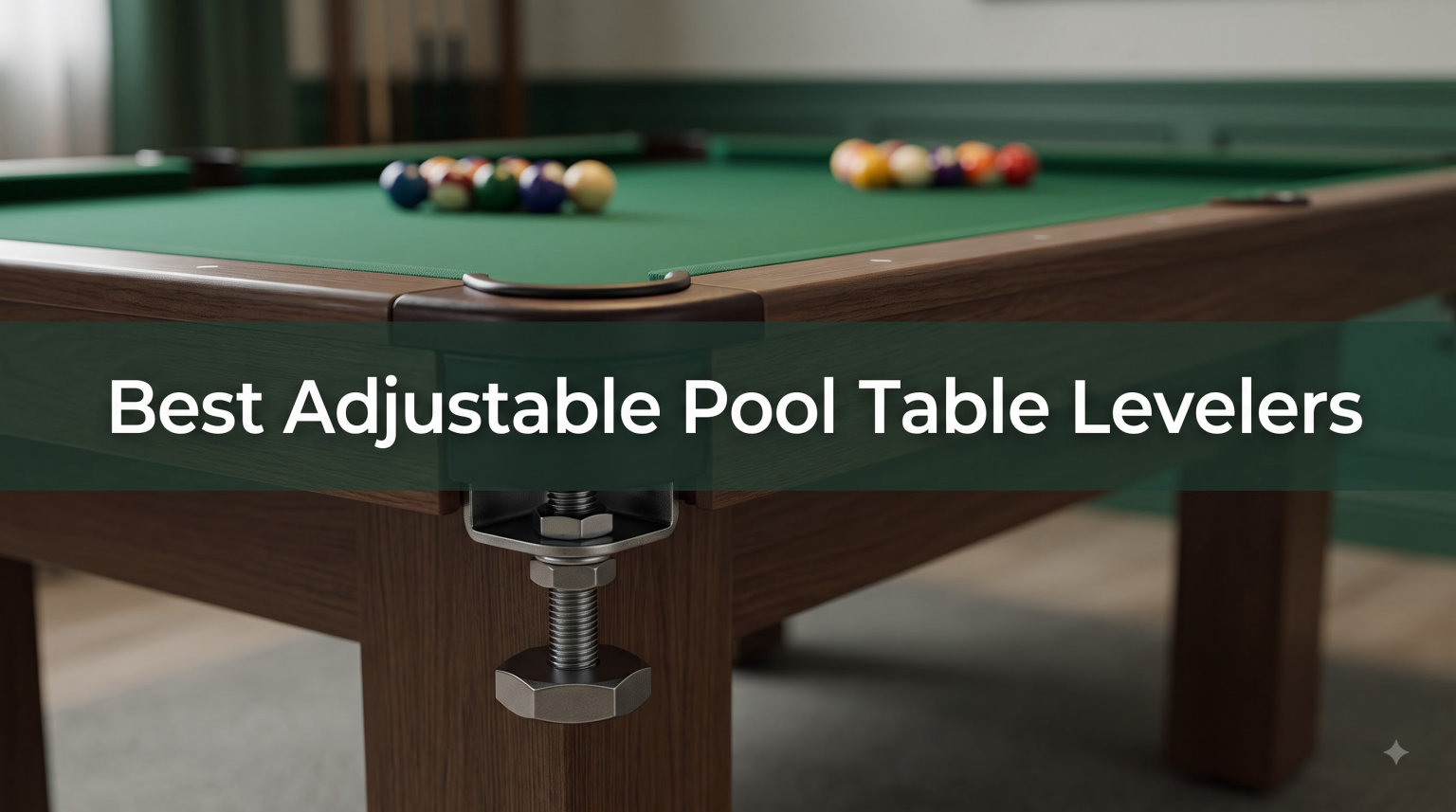 Best Adjustable Pool Table Levelers