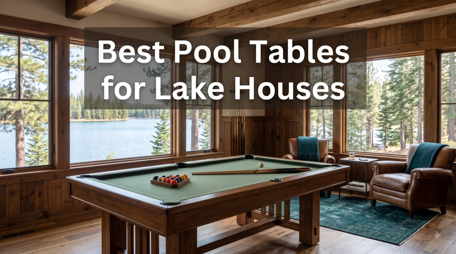 Best Pool Tables for Lake Houses