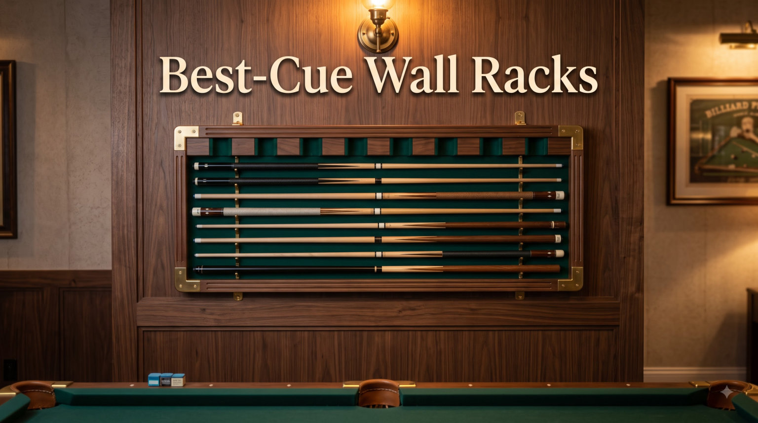 Best 8-Cue Wall Racks