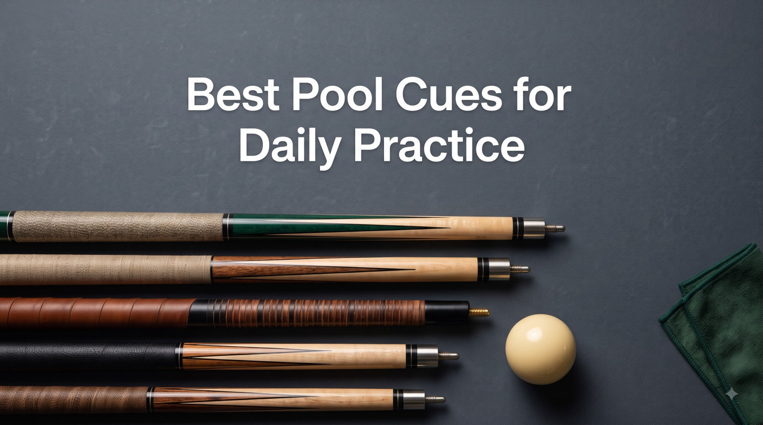 Best Pool Cues for Daily Practice