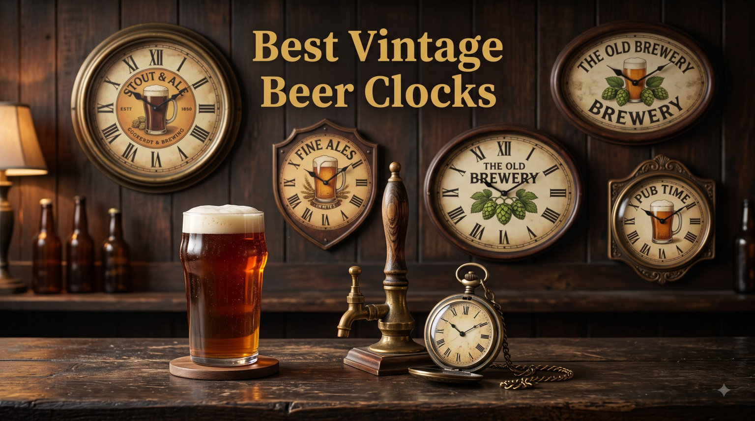 Best Vintage Beer Clocks
