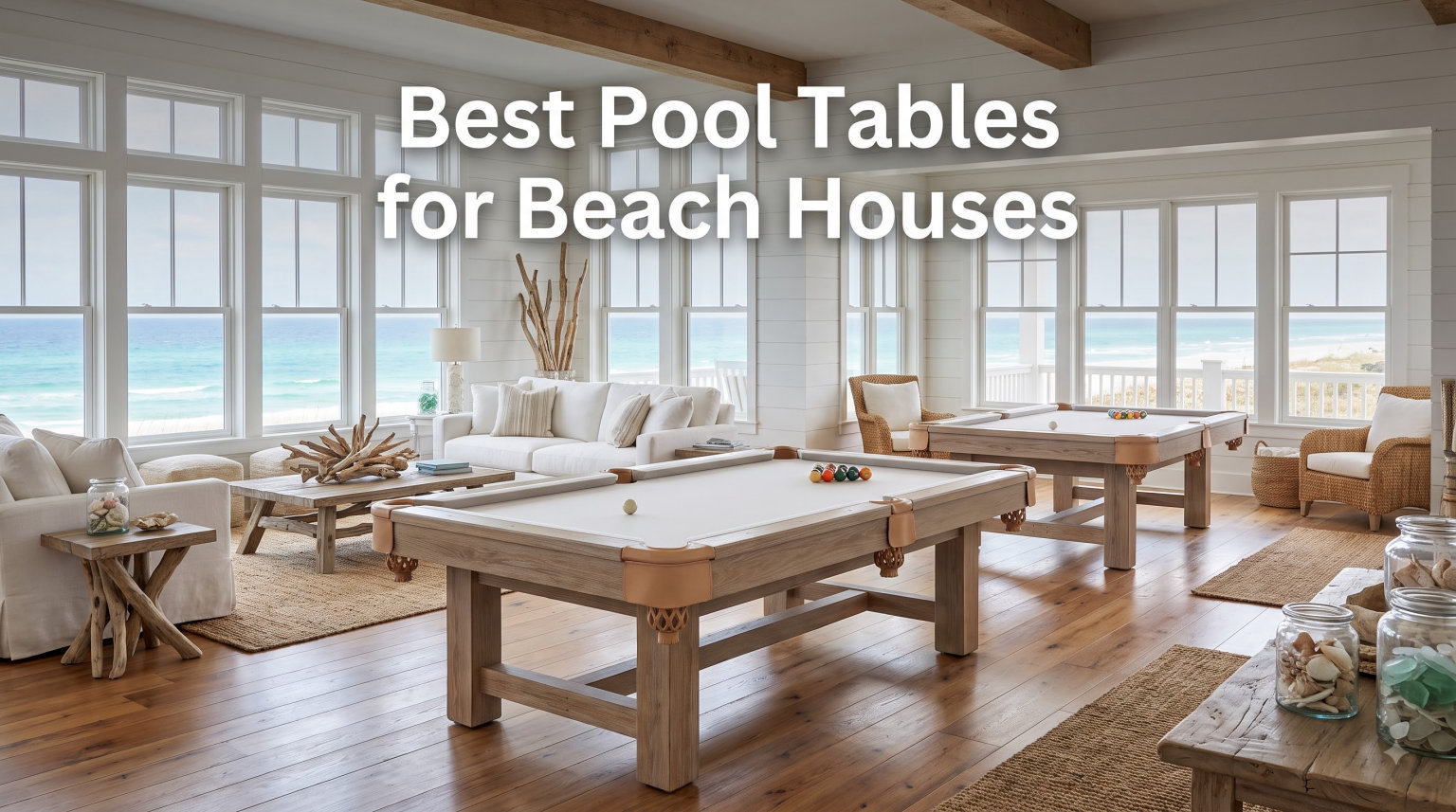 Best Pool Tables for Beach Houses