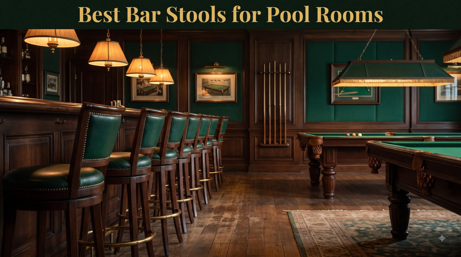 Best Bar Stools for Pool Rooms