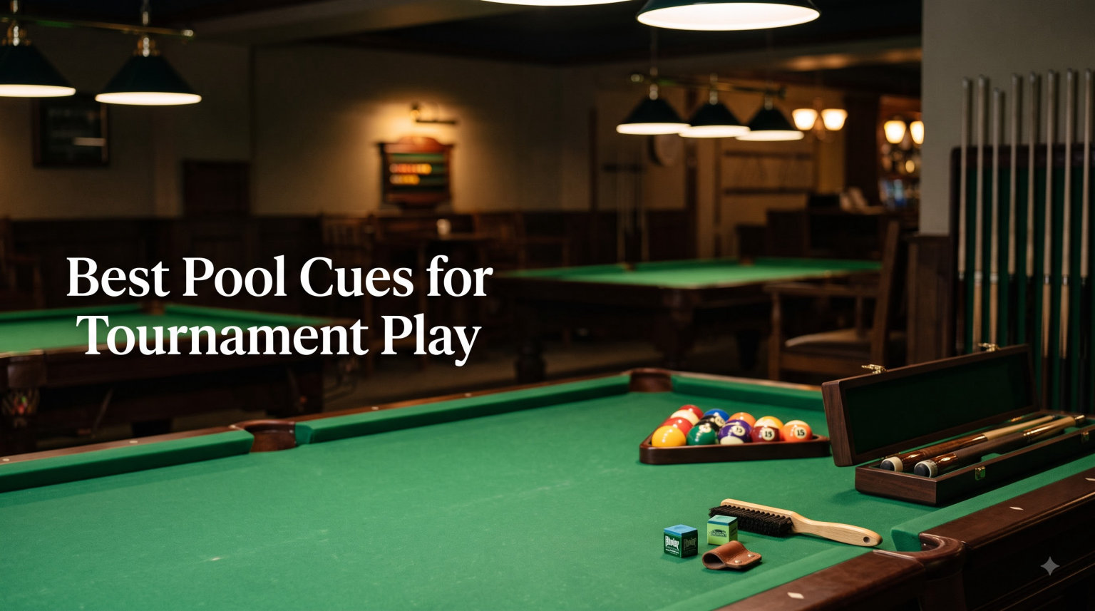 Best Pool Cues for Tournament Play