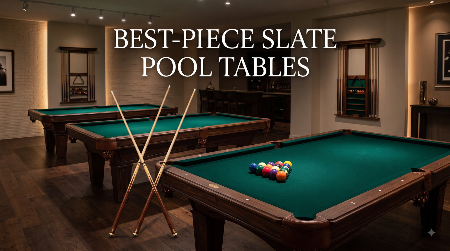 Best 3-Piece Slate Pool Tables