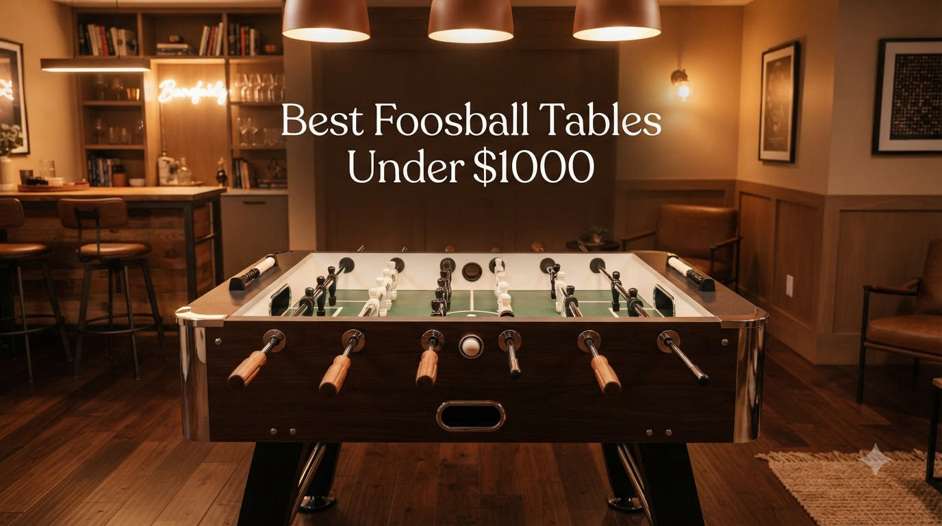 Best Foosball Tables Under $1000