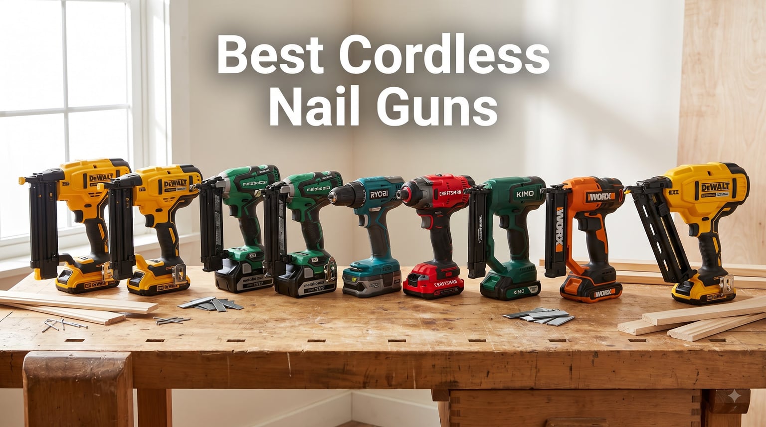 Best Cordless Nail Guns